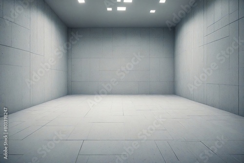 empty white room