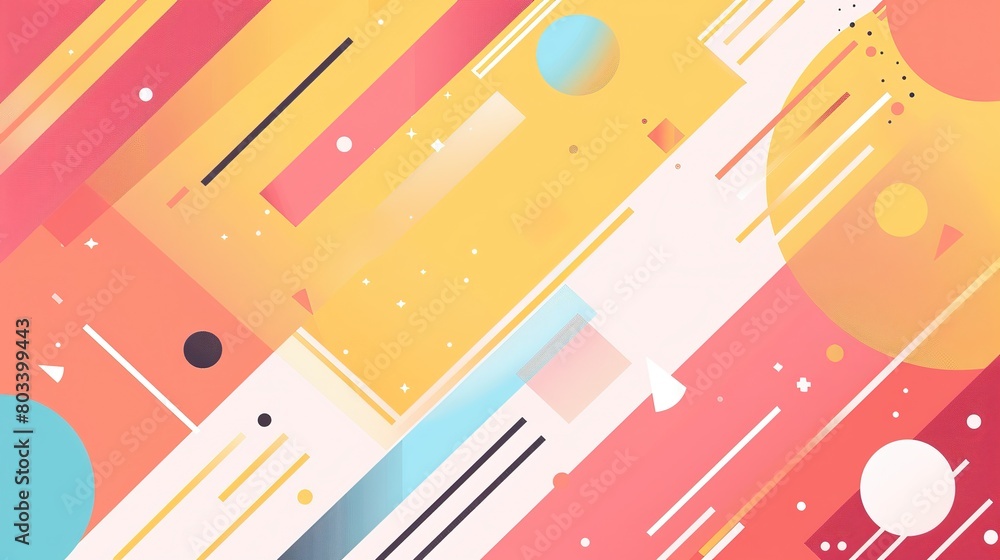 creative colorful geometric shape triangle circle dot and line with grungy noise texture, minimal modern trend design elements abstract background, banner , flyers design, Generative Ai creative colorful geometric shape triangle circle dot and line with grungy noise texture, minimal modern trend design elements abstract background, banner , flyers design, Generative Ai