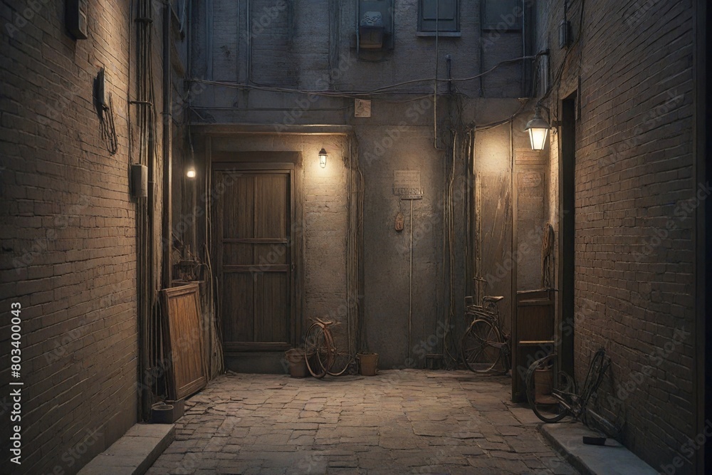 Obraz premium old abandoned building