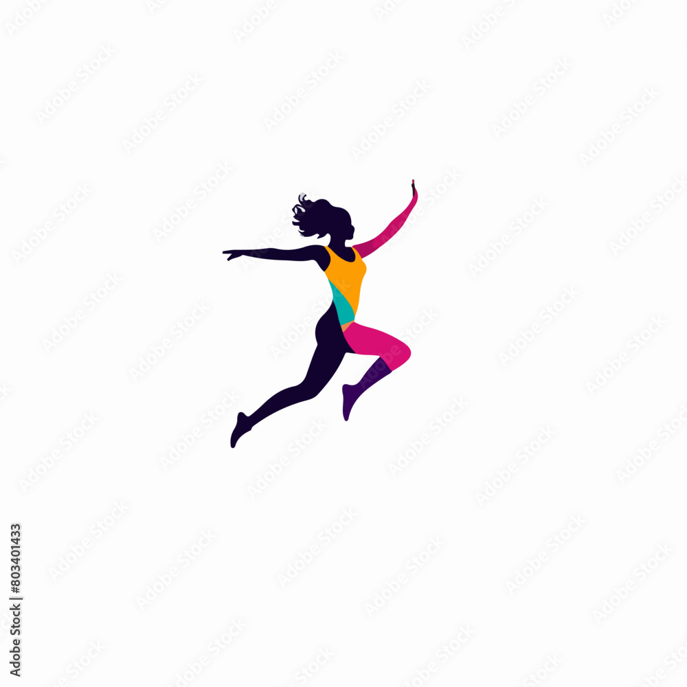 custom made wallpaper toronto digitalCelebration in Color: Silhouette Jumping