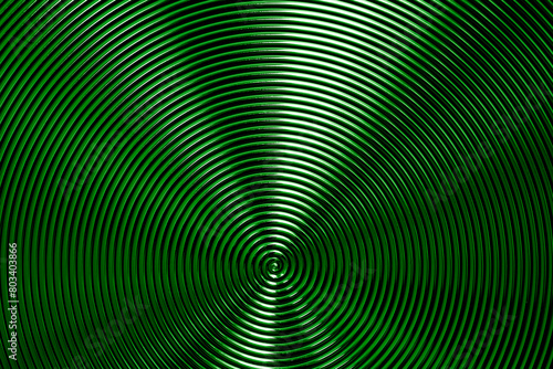 spiral green metal textured background