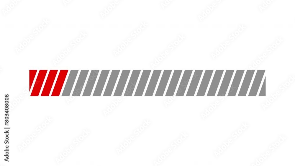 Loading bar. Red download progress loader, buffer status user interface elements. Upload, download and send speed indicators, upload screen vector icons. Computer system update, connection Loading bar. Red download progress loader, buffer status user interface elements. Upload, download and send speed indicators, upload screen vector icons. Computer system update, connection
