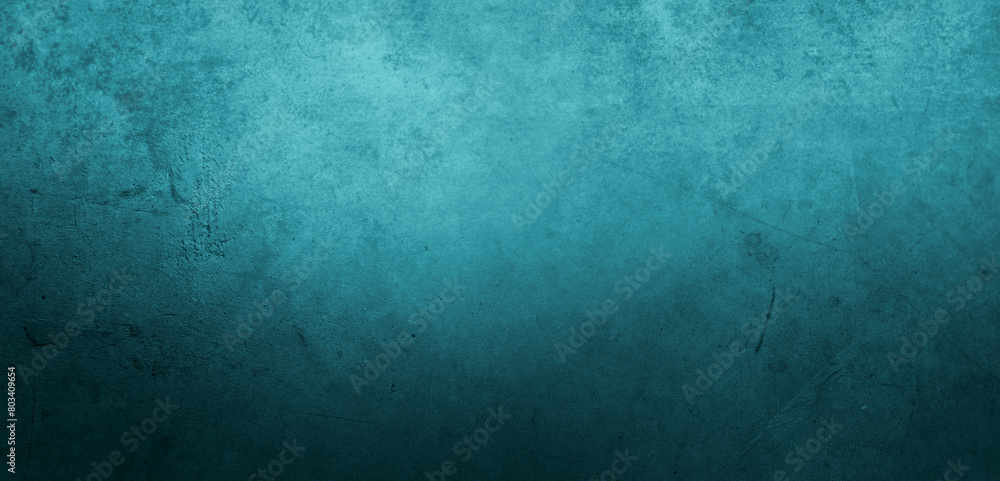 Blue textured concrete wall background