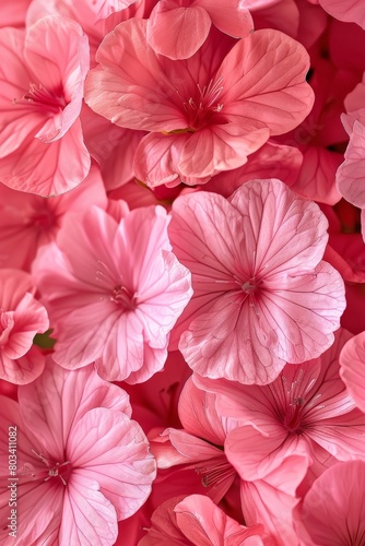 Cluster of Pink Miosotis Flowers © BrandwayArt