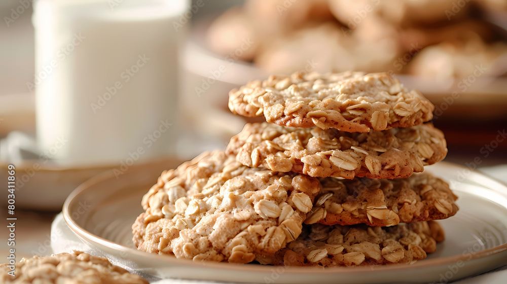 Cozy Delights: Homemade Oatmeal Cookies Cozy Delights: Homemade Oatmeal Cookies