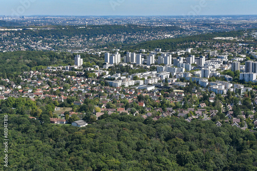 Phioto aérienne des Ulis (91)