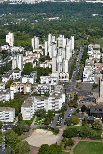 Phioto aérienne des Ulis (91)