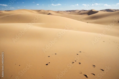 footprints in the sand