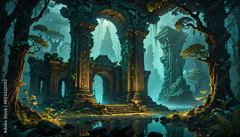 Fototapeta premium ancient ruins