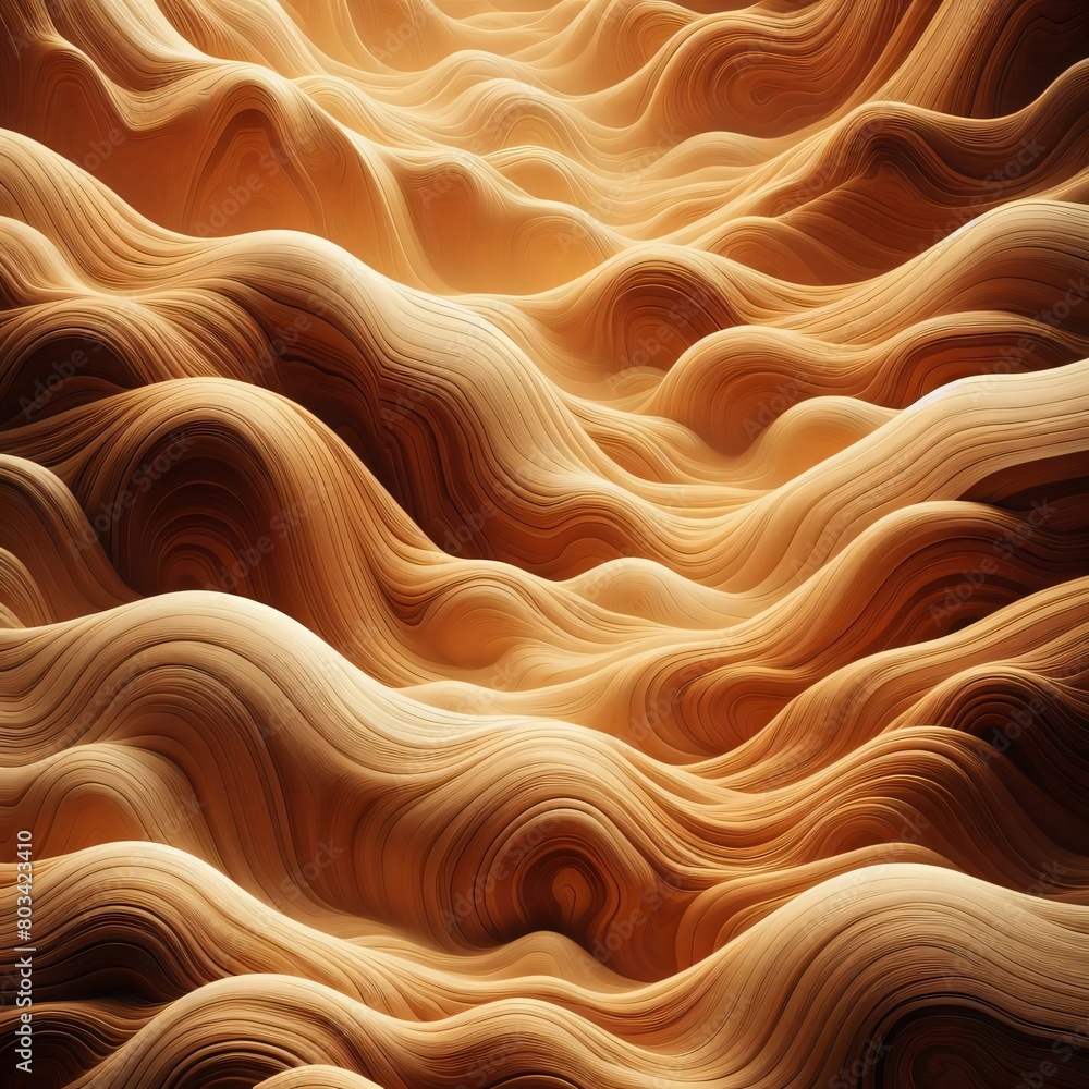 waves with wood texture waves with wood texture