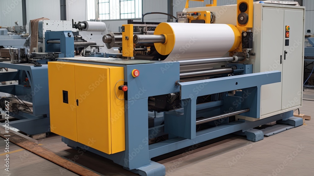 A machine that is used to make paper A machine that is used to make paper