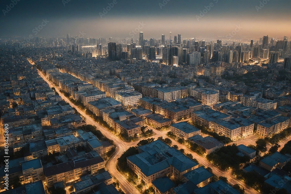 Fototapeta premium aerial view