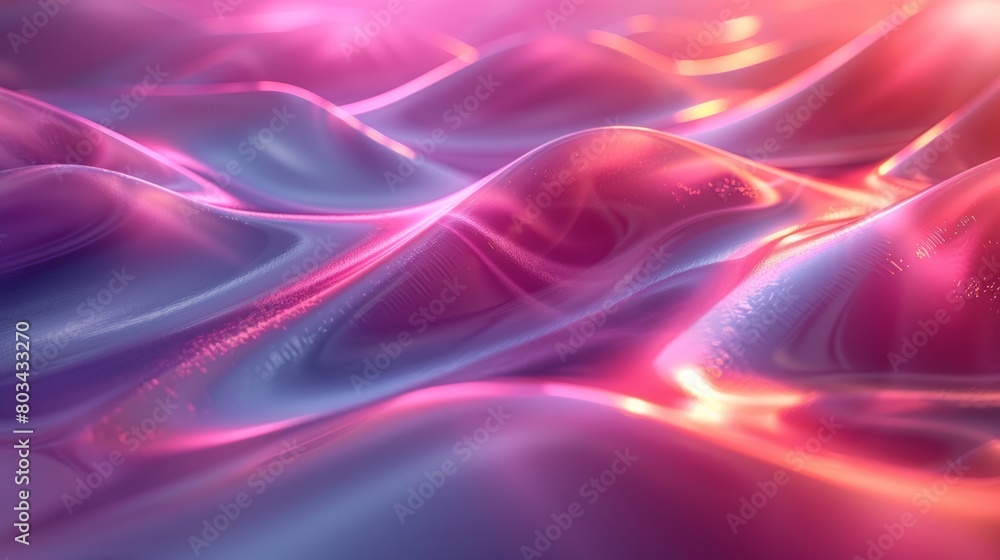 Obraz premium Abstract pink and violet waves background