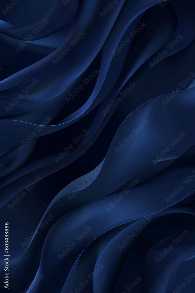 Dark Blue Background With Wavy Lines Dark Blue Background With Wavy Lines