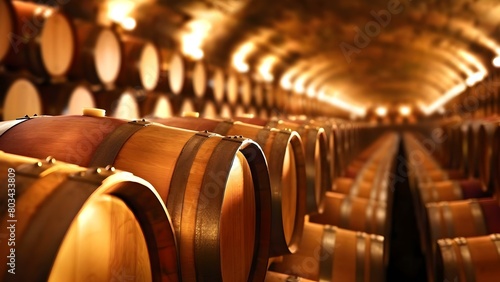 Aged oak barrels in a vintage wine cellar create fortified dry-sweet Marsala. Concept Wine Making Process, Vintage Cellar, Oak Barrels, Marsala Wine, Sweet and Dry Wines