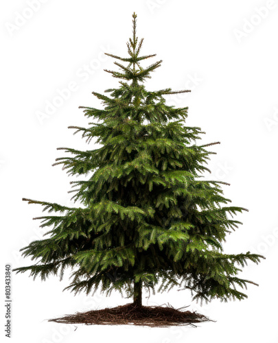 PNG Christmas tree plant pine transparent background