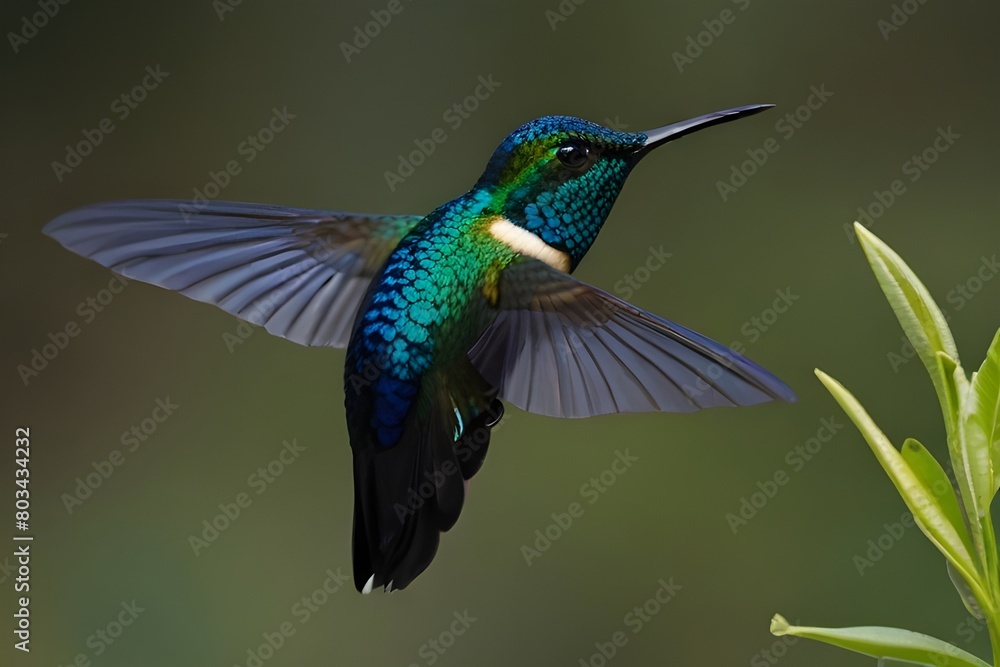 Fototapeta premium hummingbird in flight