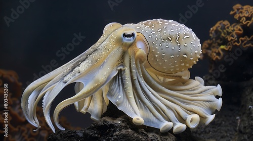 Cuttlefish marine molluscs order sepiida cephalopoda unique cuttlebone photo