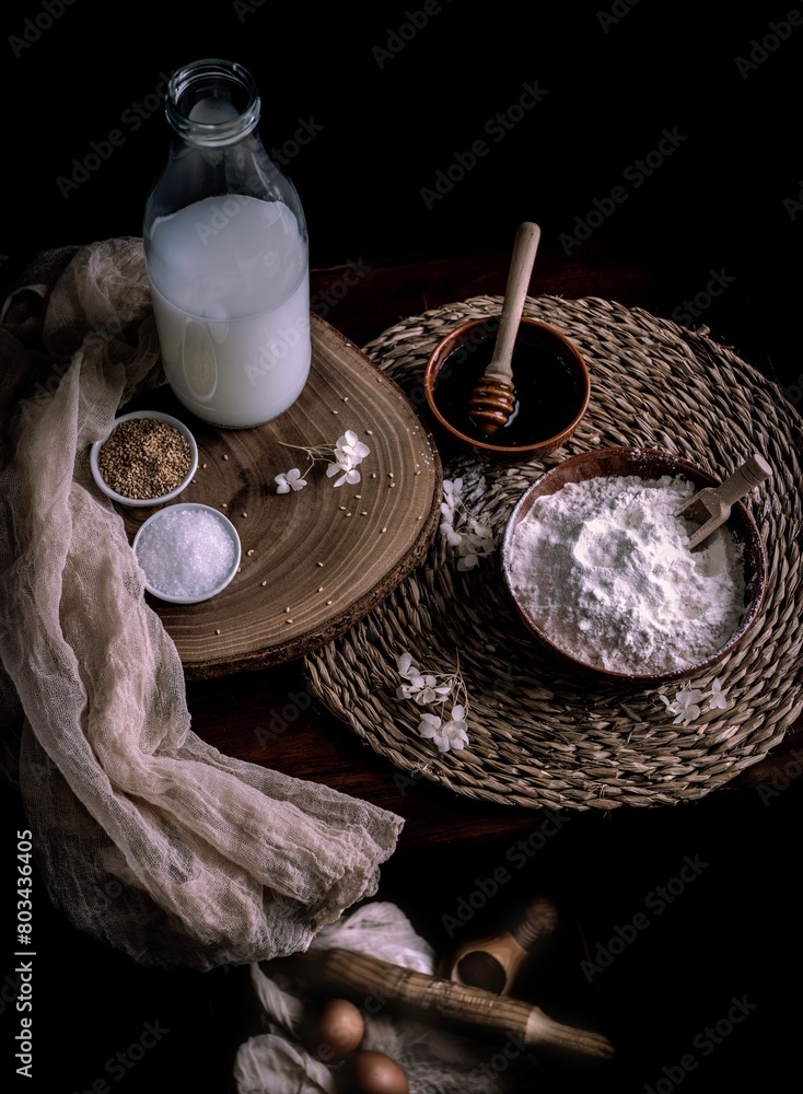 still life with bread