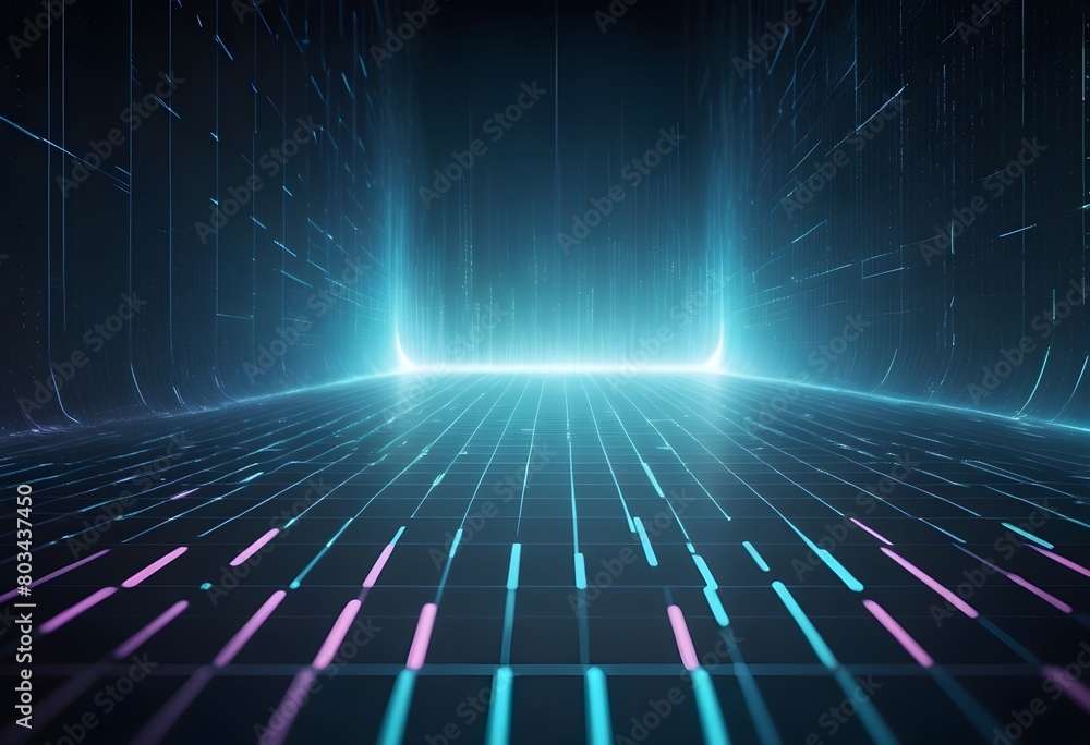 Dazzling Neon Tunnel: A Mesmerizing Corridor of Glowing Lights Dazzling Neon Tunnel: A Mesmerizing Corridor of Glowing Lights