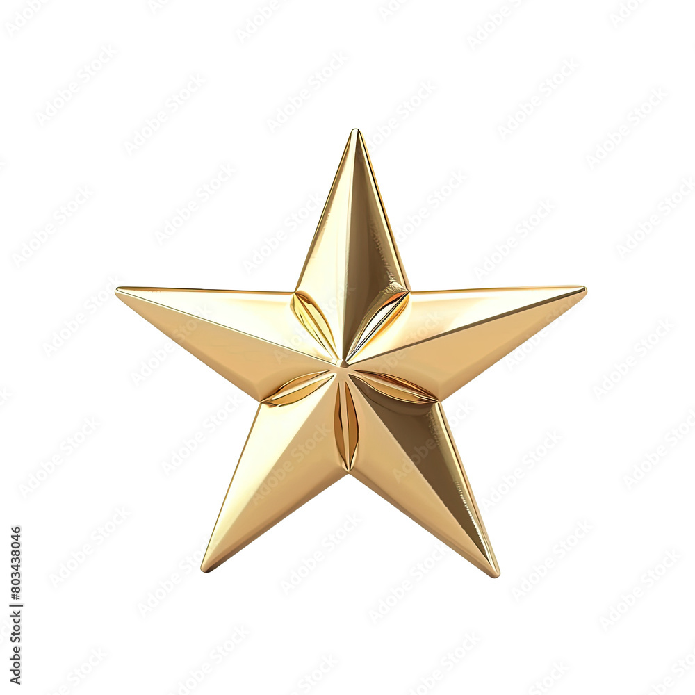 3d render shining star icon on white background,png 3d render shining star icon on white background,png