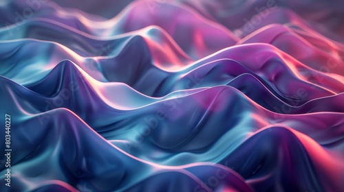 Serene Aquatic Waves in 3D