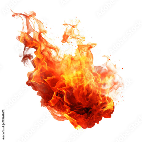 Intense Fire Blaze
