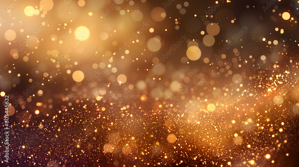 Brown and gold glitter background design Brown and gold glitter background design