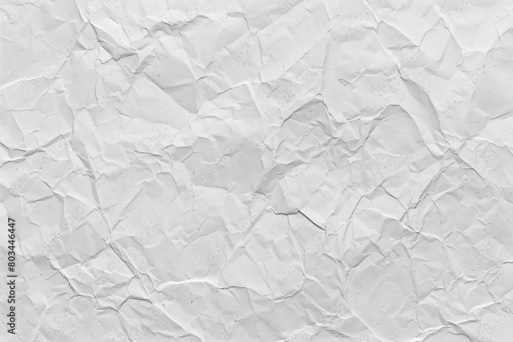 Fototapeta premium Wrinkles on Smooth Gray Paper, High Resolution Backgrounds
