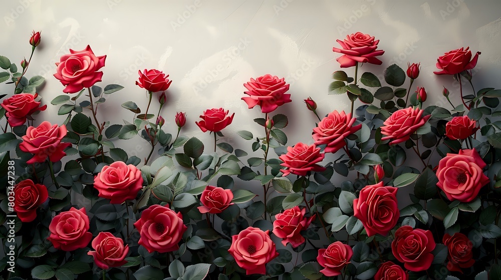 Richly Saturated Red Roses: A Symbol of Timeless Beauty Richly Saturated Red Roses: A Symbol of Timeless Beauty