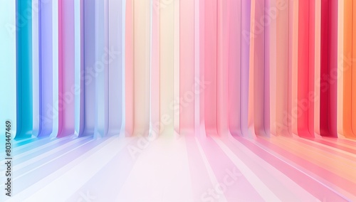 Pastel Rainbow Stripes Background,  Product Display, Teen Messages