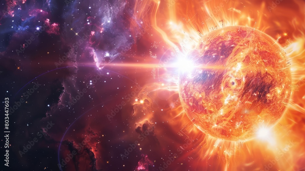 The sun is a hot ball of glowing gases that radiates light and heat. It is the center of our solar system and makes life on Earth possible. The sun is a hot ball of glowing gases that radiates light and heat. It is the center of our solar system and makes life on Earth possible.