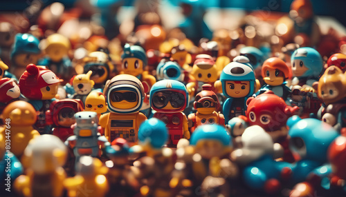 The world of small toys