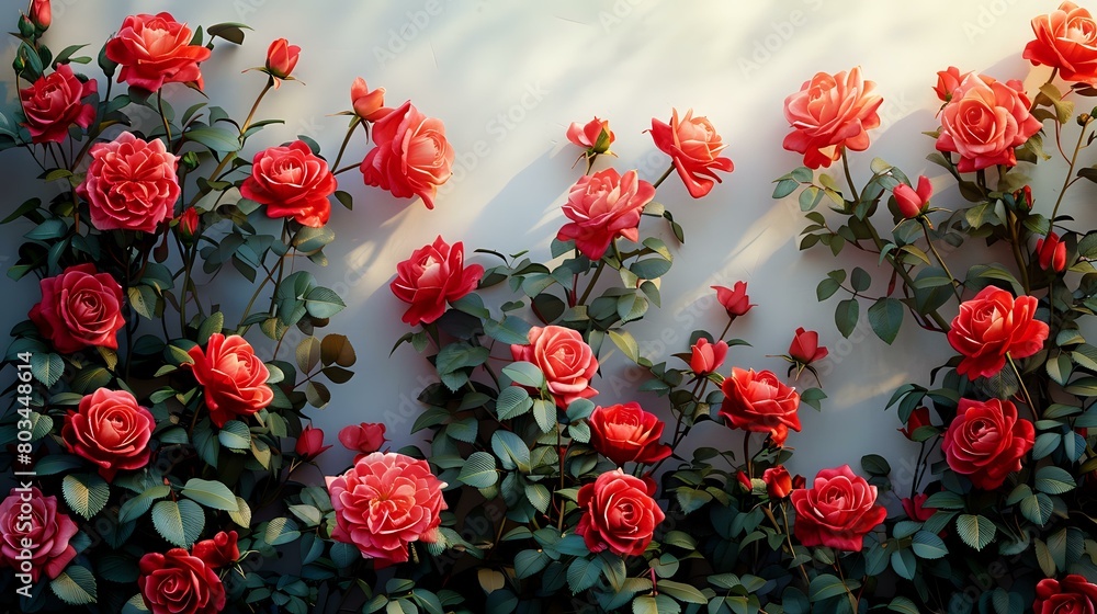 Dramatic Red Roses: A Visual Frame of Timeless Beauty Dramatic Red Roses: A Visual Frame of Timeless Beauty