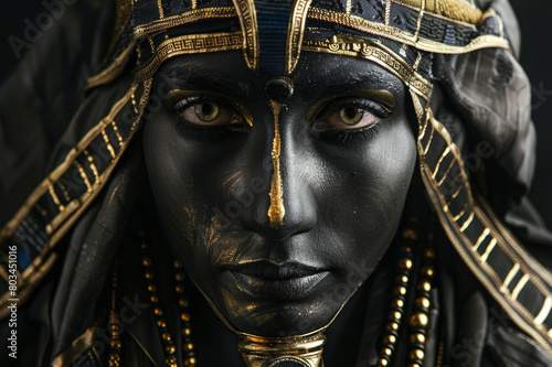 Ancient Egyptian mythological god Ra.