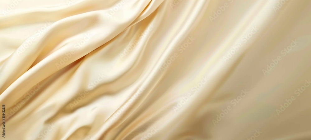 Light beige gradient background. satin fabric wave. Light beige gradient background. satin fabric wave.