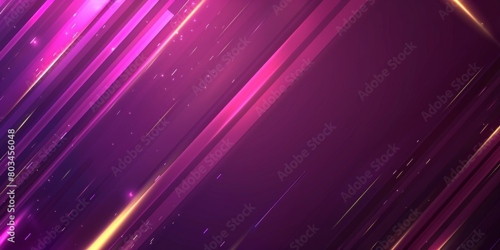 A purple background with diagonal lines and light effects, creating an abstract design for presentation or banner Generative AI A purple background with diagonal lines and light effects, creating an abstract design for presentation or banner Generative AI