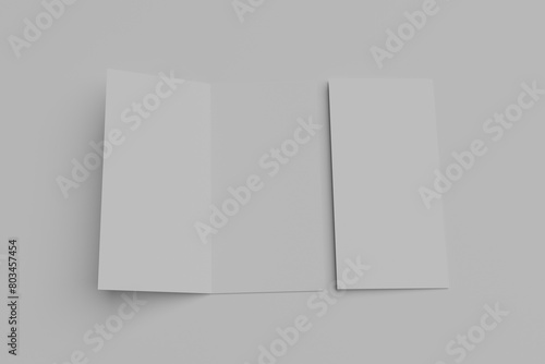 DL Bifold Brochure Mockups
