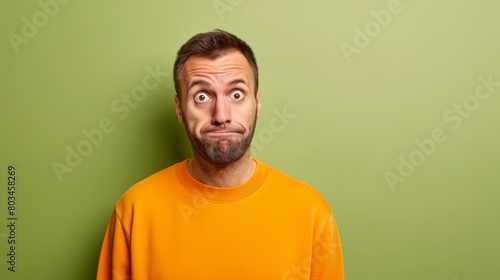 Surprised Man Looking