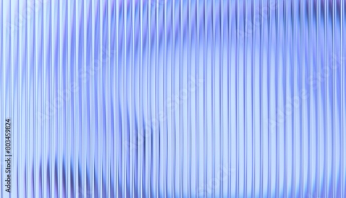 Abstract background design with reeded glass effect, 3d render photo