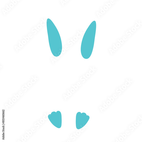  Bunny Feet And Ears SVG, Easter Shirt SVG, Easter Bunny svg, Bunny svg, Easter SVG Bundle, Bunny Ears svg, Bunny Feet And Ears Bund