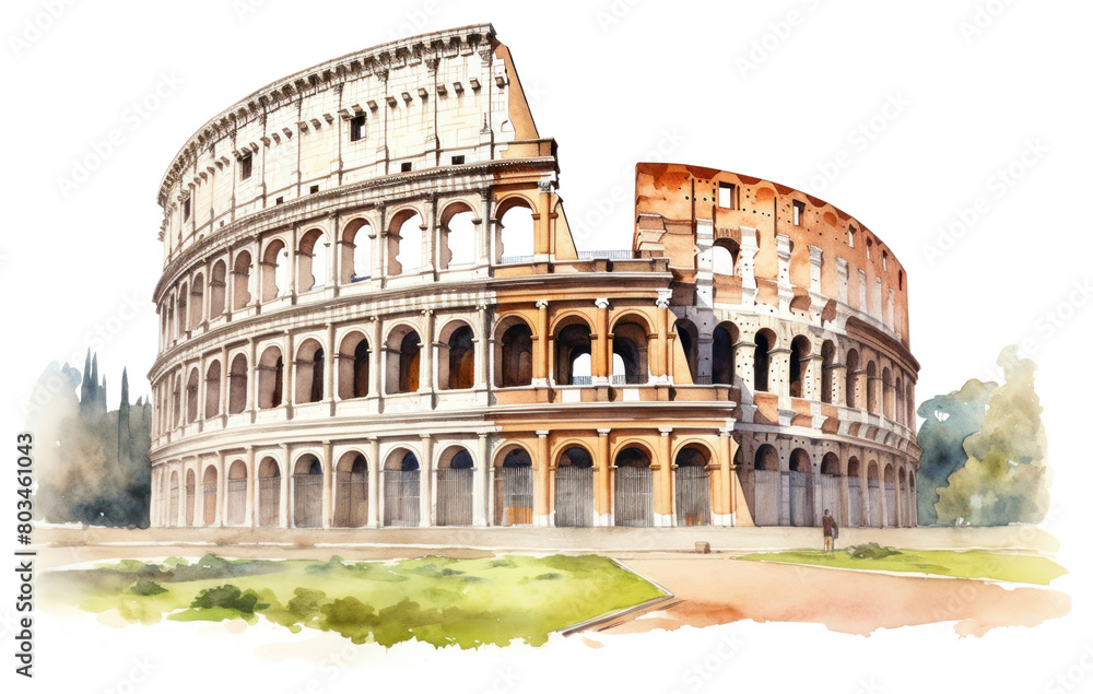 Fototapeta premium PNG Architecture building landmark amphitheater.