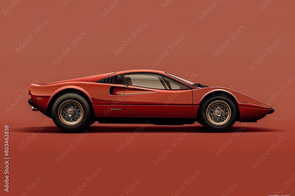 red sports car red sports car