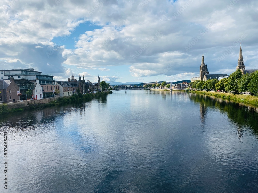 Obraz premium pictures view hill bridge street 