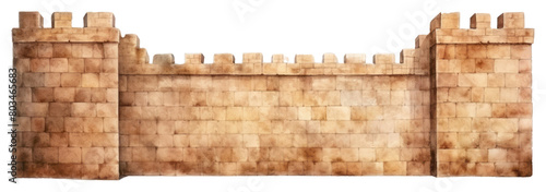 PNG Architecture building castle wall.