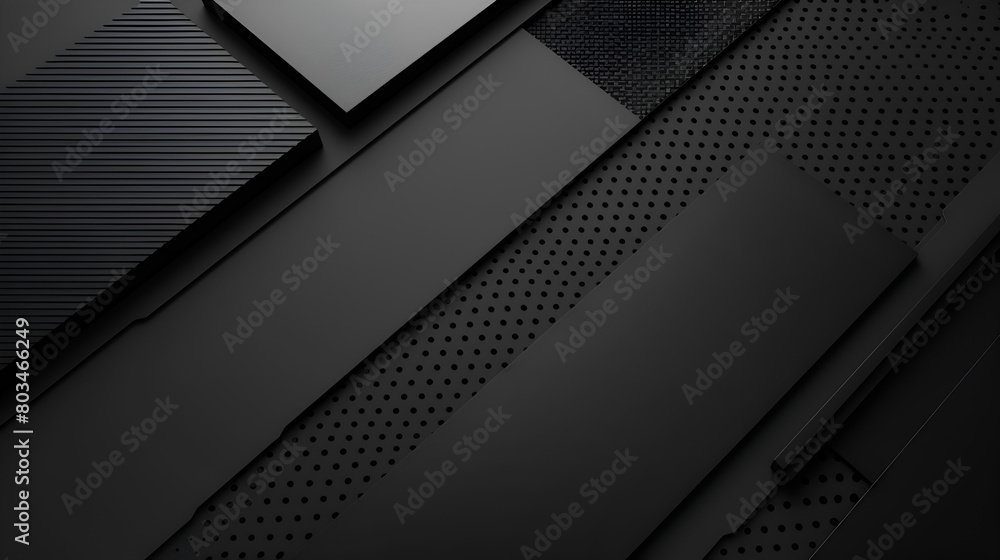 Elegant Black and Dark Grey Tech Background with Abstract Minimalistic Details Elegant Black and Dark Grey Tech Background with Abstract Minimalistic Details