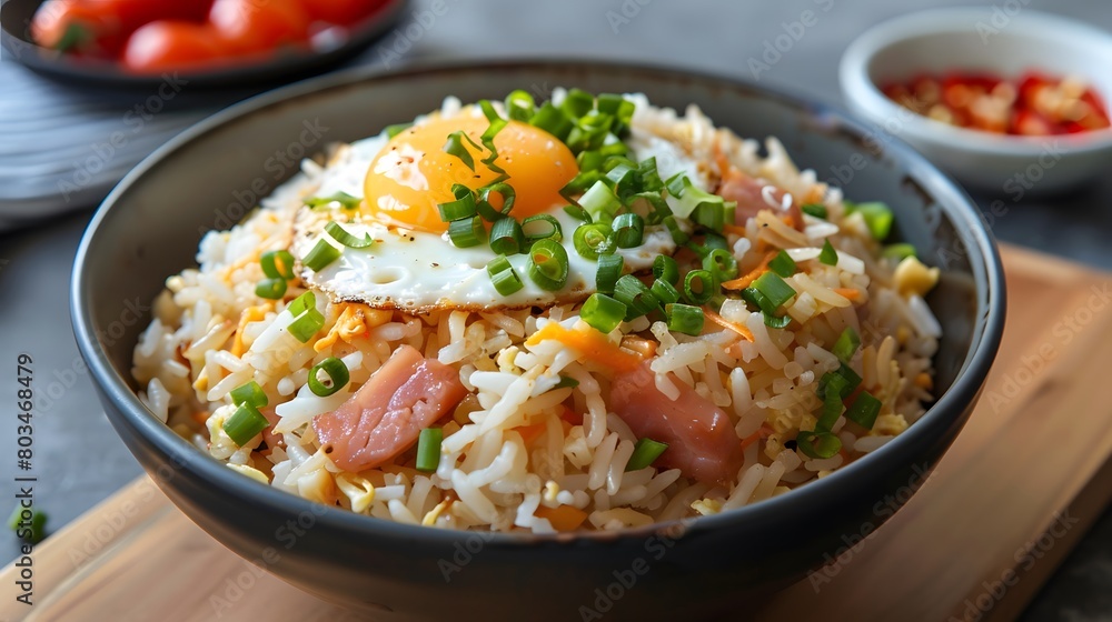 Rice and vegetable dishes with meat options, including couscous, salads, and risotto, served on plates Rice and vegetable dishes with meat options, including couscous, salads, and risotto, served on plates