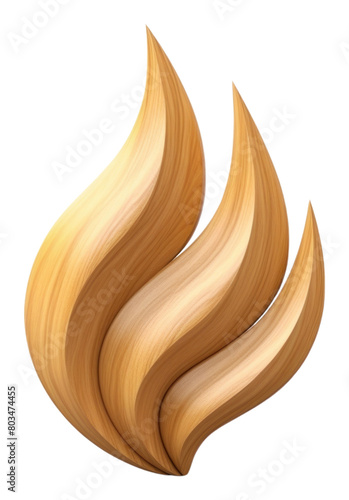Fireflame icon wood white background creativity. photo