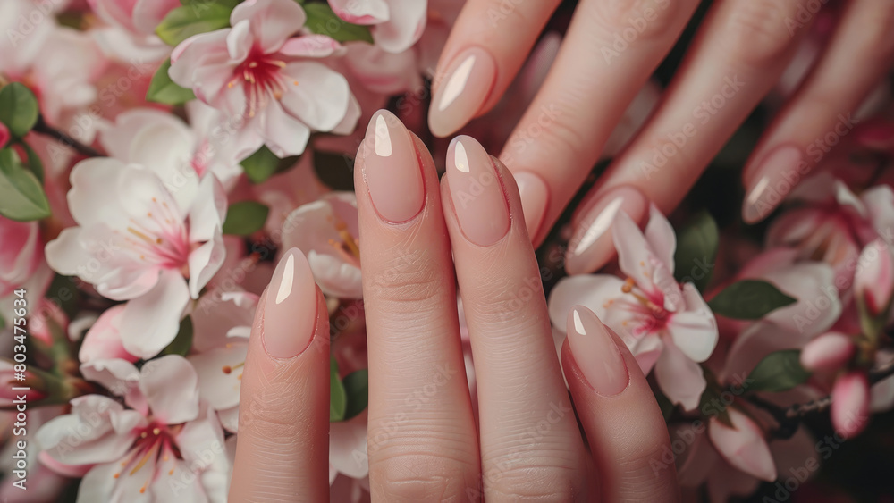 Pastel Perfection: A Delicate Manicure Design in Soft Pastel Hues