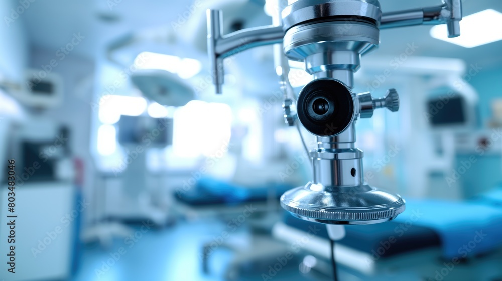 Close up photo of medical device used in contemporary healthcare facility AI generative Close up photo of medical device used in contemporary healthcare facility AI generative